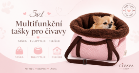 Multifunkční taška pro čivavu 3v1: taška, tulipytlík i pelíšek v jednom