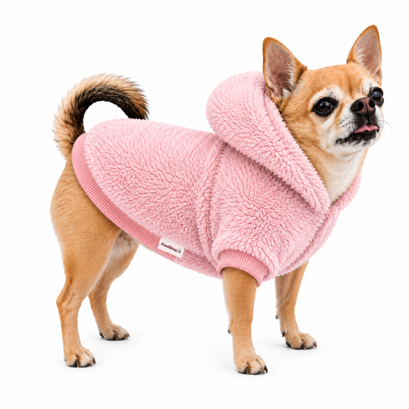 Huňatý kožíšek Lady Velvet - český wellsoft, baby růžový