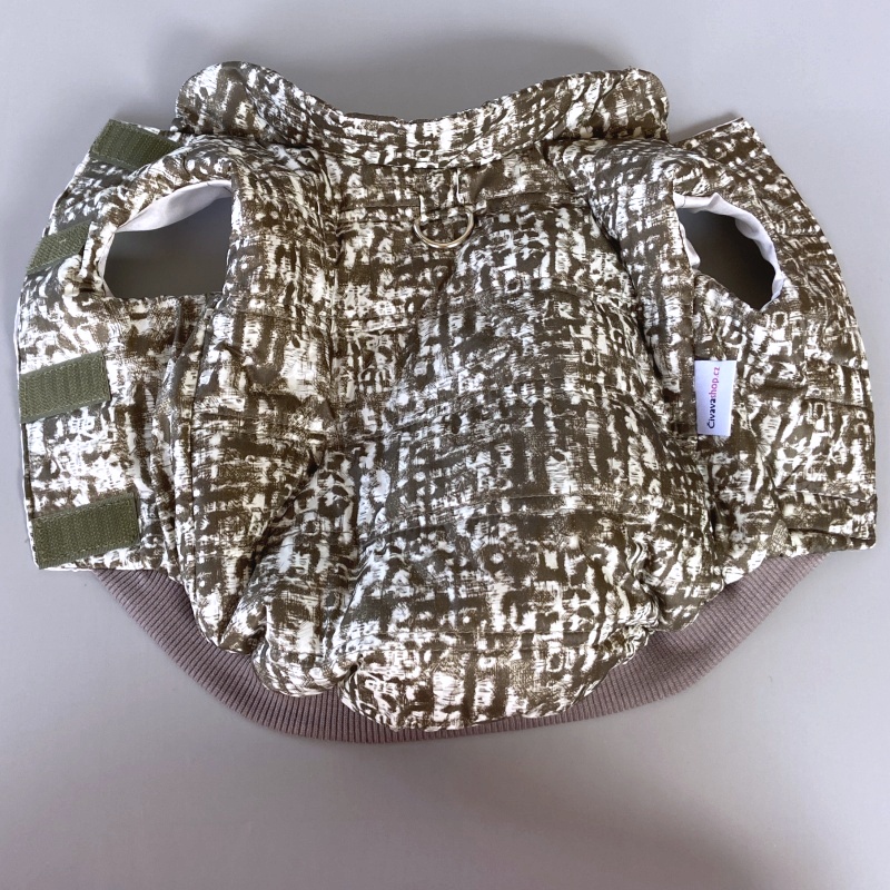 Ultralehký obleček pro psa Lady, béžová khaki