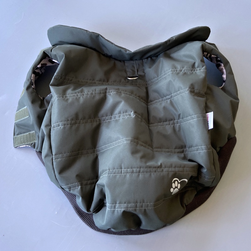 Celoroční obleček pro psa Ami, tmavá khaki