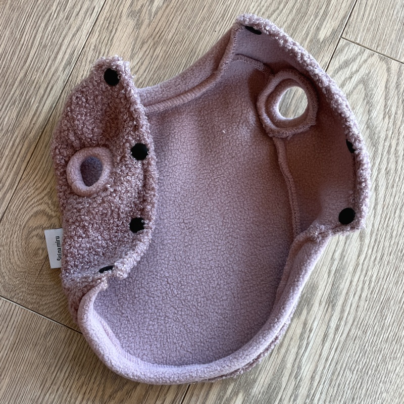 Hřejivý beránek pro psa Teddy, starorůžová