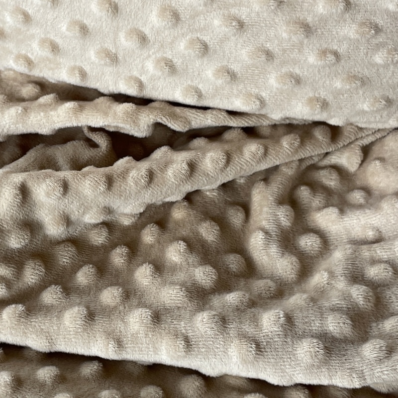 🐾Pelíšek- tulipytlík minky 52x56 vyztužený okraj, – béžový