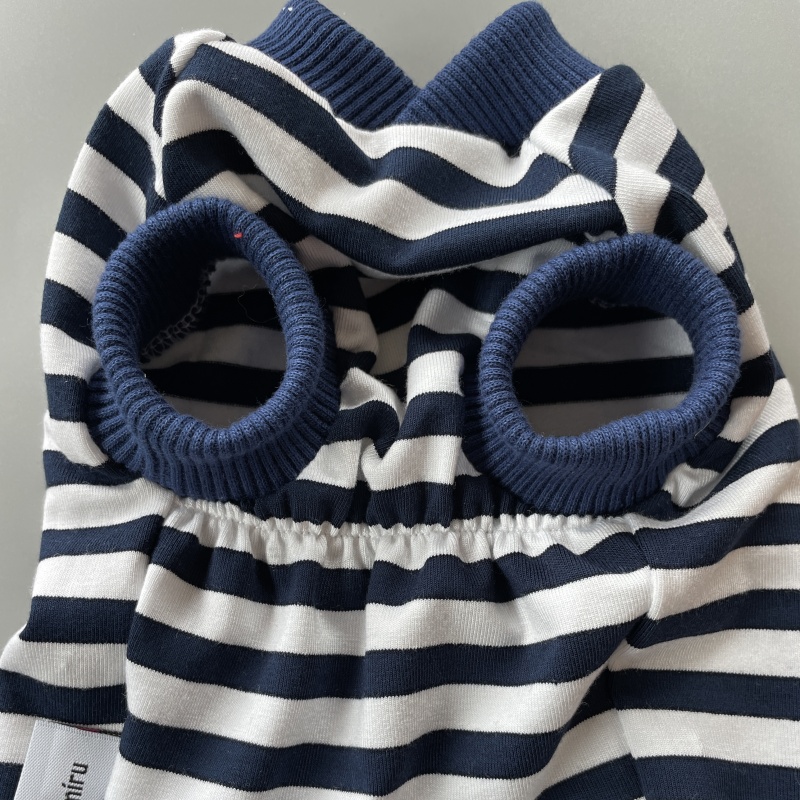 ⚓ Pruhované tričko – námořnický styl modrobílé