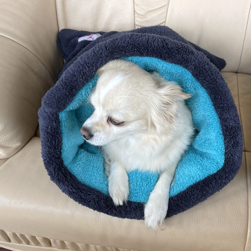 Pelíšek- tulipytlík Teddy 45x55 vyztužený okraj, antracitovotyrkysový