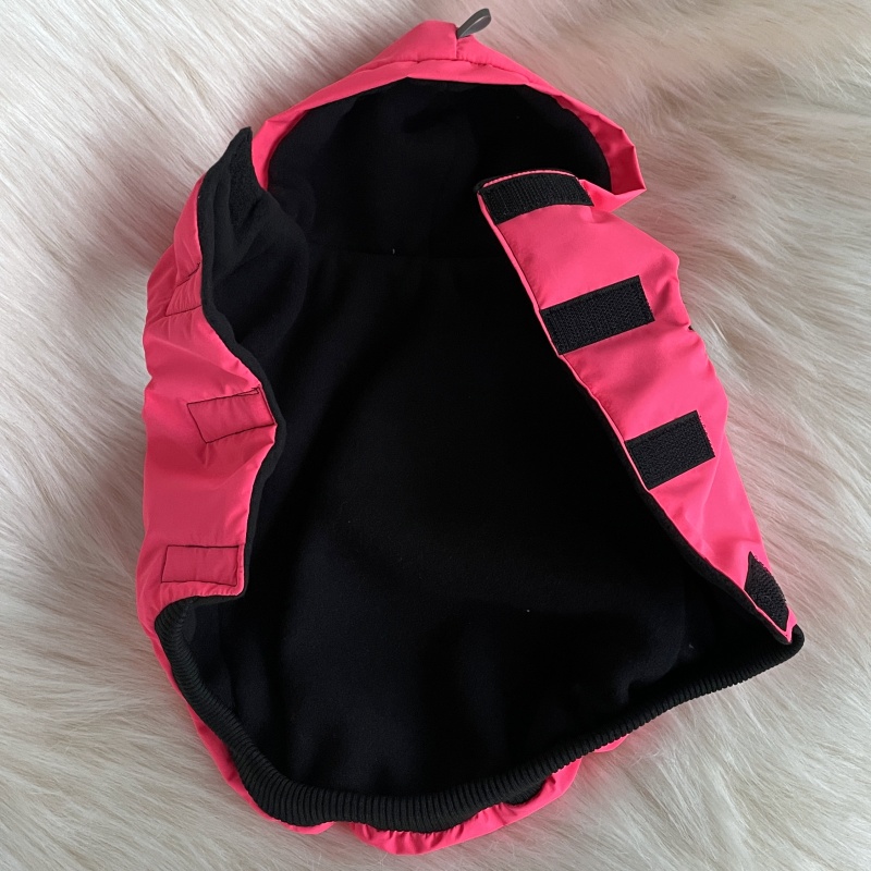 Celoroční šusťákovka pro psa Valbuena, reflex růžová