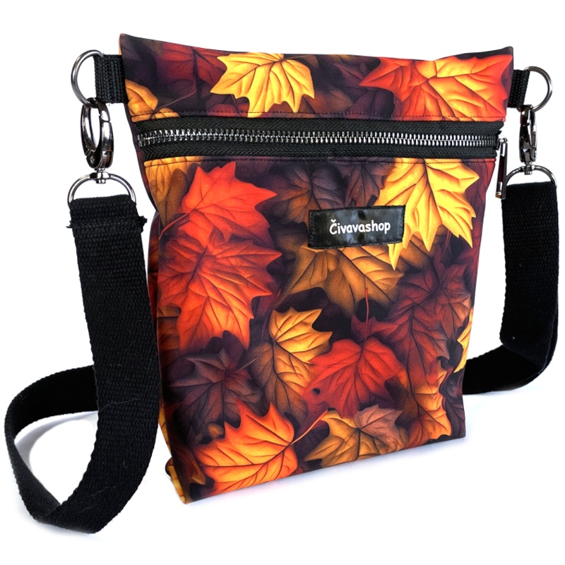 Venčící Mini Crossbody (21x22 cm) – praktická, stylová a voděodolná, podzim