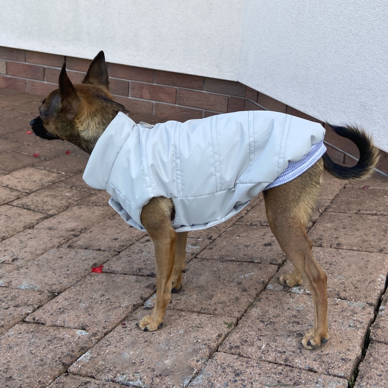 Celoroční obleček pro psa Elizabet, pastel khaki nejsv.