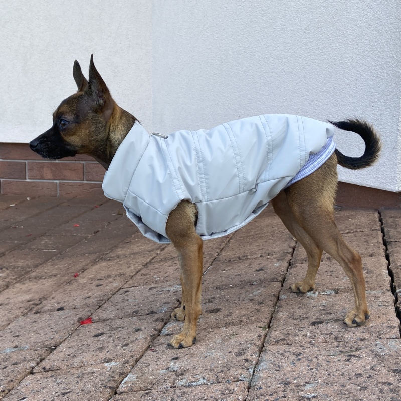 Celoroční obleček pro psa Elizabet, pastel khaki nejsv.