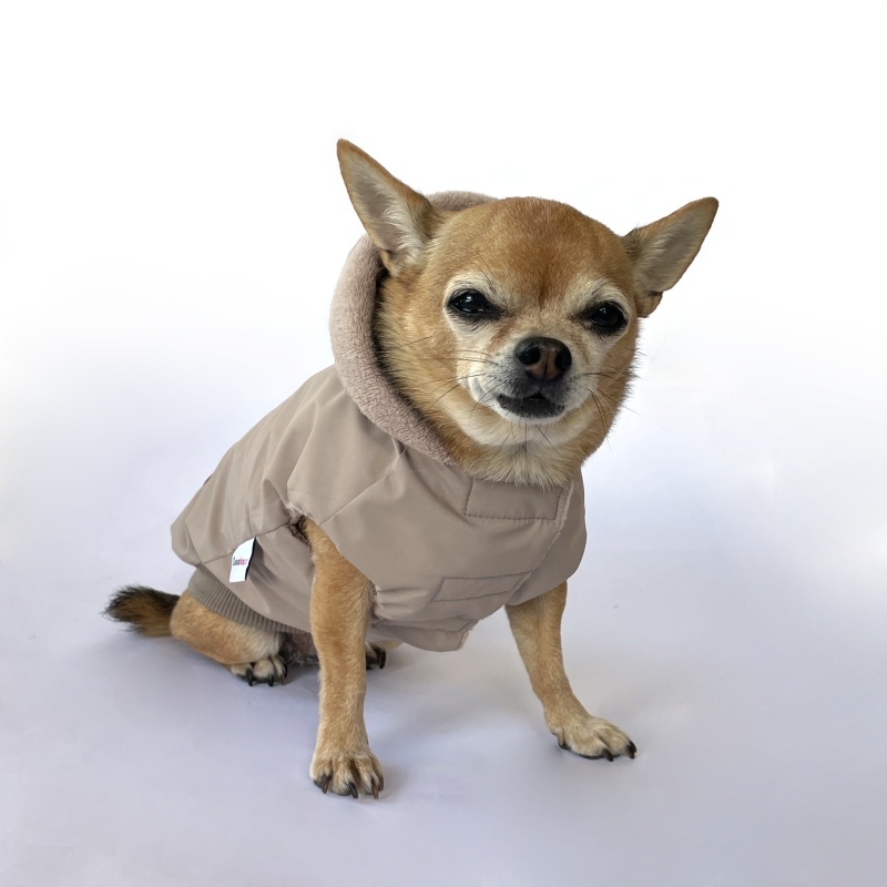 Celoroční šusťákovka s beránkem šitá na míru- jemná krémová