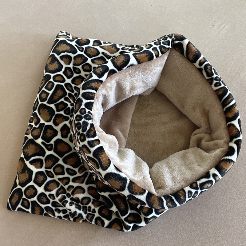 Plyšový tulipytlík s vyztuženým okrajem 65×55 cm – cappuccinová žirafa