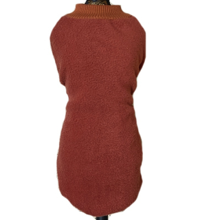 Fleecová mikina pro psa Cezar, skořicová