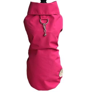 Letní pláštěnka pro psa – tenká s TPU, sytě růžová 🌧️💗