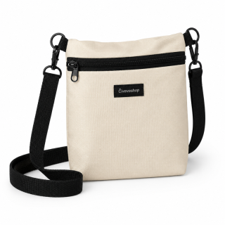 🤍 Elegantní crossbody kabelka – jemná krémová elegance