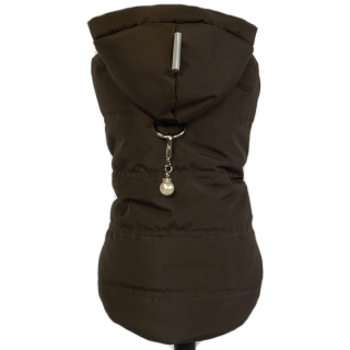 Zimní obleček pro psa kolekce 22/23 tm. hnědý