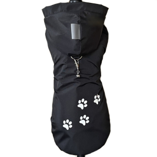 Celoroční šusťákovka pro psa Valbuena, černá