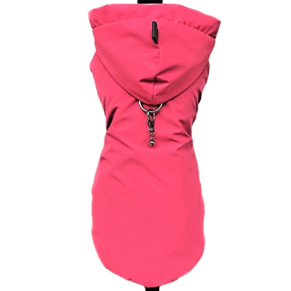 Celoroční šusťákovka pro psa Valbuena, reflex růžová